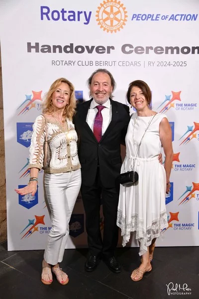 Rodolphe Melki: President of the Rotary Club of Beirut Cedars